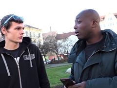 In den arsch, Grosser schwanz, Blasen, Braunhaarige, Hardcore, Hd, Interrassisch, Ehefrau