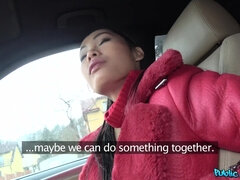 Amateur, Cul, Sucer une bite, Voiture, Public, Chatte, Thaïlandaise, Nénés