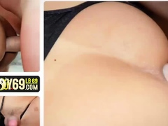Asiatisch, Grosse titten, Schwarz, Braunhaarige, Hd, Transe, Höschen, Transfrau