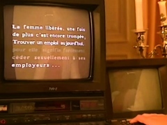 Anal, Cul, Blonde, Sucer une bite, Hard, Pov, Plan cul à trois, Rétro ancien