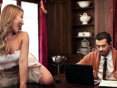 Anaal, Aziatisch, Grote kont, Grote lul, Grote mammen, Pijpbeurt, Interraciaal, Tiener