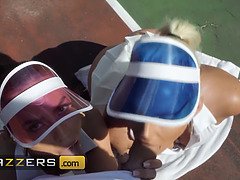 Большие сиськи, Минет, Член, Огромные размеры, Милф, Натуральные сиськи, Втроем, Сиськи