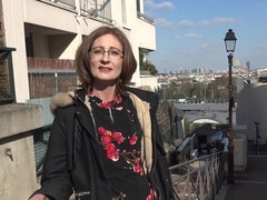 デカチン, ブロンド, フランス人, 熟年アナル, 淫乱熟女, 馬乗り, ラフ, オッパイの