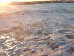 Amateur, Cul, Plage, Bikini, Petite amie, Orgasme, Public, Fumer