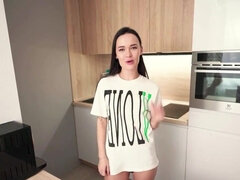 Blasen, Braunhaarige, Hardcore, Pov, Muschi, Jungendliche (18+), Eng, Titten