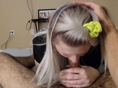 Sperma in mond, Klein