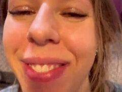 Amateur, Mamada, Pareja, Semen en la boca, Europeo, Casero, Madres para coger, Alto