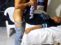 18 años, Amateur, Anal, Beso negro, Pareja, Semen en la boca, Casero, Latina