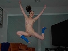 Amazing, Blowjob, Brunette, Caught, Doggystyle, Handjob, Masturbation, Milf