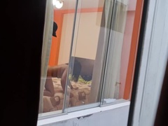 Secret Spy Cam Catches Latina Friend Cheating on Husband with Coworker - Amateur Voyeur