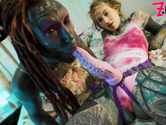 カップル, フィストファック, ゲイ, ハードコア, 小柄, ガリガリ, ペニスバンド, オッパイの