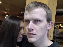 Enthousiasteling, Stel, Man die toekijkt, Hardcore