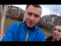 Schönheit, Freund, Braunhaarige, Auto, Gehörnter ehemann, Freundin, Hd, Pov