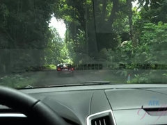 Braunhaarige, Fingern, Orgasmus, Im freien, Zierlich, Pov, Muschi, Dürr