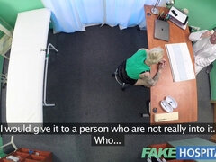 Mila Milan demands hardcore sex from tattooed doctor in fake hospital