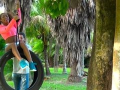 美女, デカチン, フェラチオ, イく瞬間, 黒人, ハードコア, 自然山雀, ヤリマン