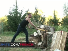 Arsch, Tussi, Grosser arsch, Grosser schwanz, Blasen, Natürlichen titten, Realität, Rasiert