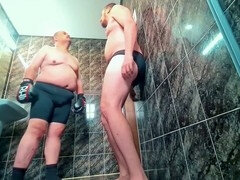 BDSM fisting fun at the faphouse with a military bear