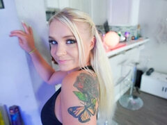 Grosser schwanz, Blondine, Hundestellung, Natürlichen titten, Pov, Dürr, Jungendliche (18+), Titten