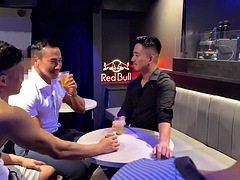 Anal, Asiatique, Homosexuelle, Groupe, Hard