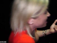 Blondine, Spermaladung, Kehlenfick, Schwanz, Schwanzloch, Handjob, Hardcore, Hd