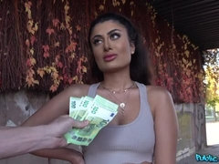 お尻, フェラチオ, 茶髪の, バック, アウトドア, オマンコ, 剃毛, ヤリマンの