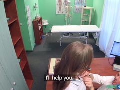 Amateur, Mamada, Médico, Pajear, Oficina, Pov, Coño, Uniforme