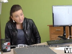 Audition, Blowjob, Couple, Czech, Money, Office, Teen