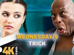 18 años, Verga grande, Negro, Morena, Engañando, Papá, Sexo duro, Interracial