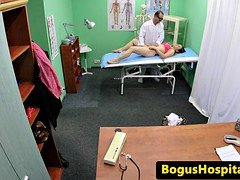 Euro amateur prescribed pussyfucking by doc