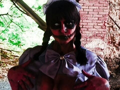 Halloween 2025 Scary : Ghost Waitress Vs Labor Inspector - Sexo Duro