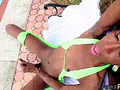 Anal, Negro, Consolador, Ébano, Pajearse, Transexual asiatica, Solo, Juguetes