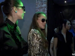 Skinny teen minx amazing hard sex in the club