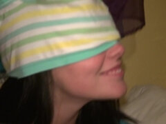 Three nymphs turn innocent slumber party into crazy fuckfest