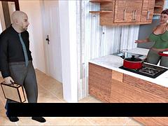 Anal, Mamada, Engañando, Corrida, Hd, Cocina, Latina, Esposa