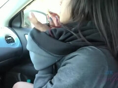 Enthousiasteling, Strand, Hd, Naakt, Gezichtspunt, Geschoren, Roken, Tieten likken