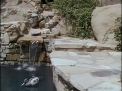 Blasen, Braunhaarige, Europäisch, Küssen, Lesbisch, Masturbation, Rasiert, Vintage