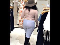 Belle grosse femme bgf, Noire, Noir ébène, Adolescente, Voyeur