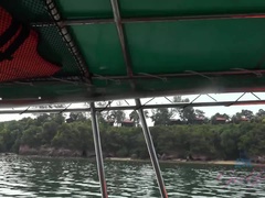 Enthousiasteling, Geweldig, Strand, Blond, Vriendin, Buiten, Klein, Nat