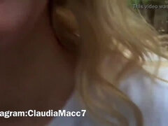 Pijpbeurt, Sperma shot, Buiten