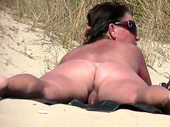 unexperienced naturist voyeur Fat MILF Close-Up Video