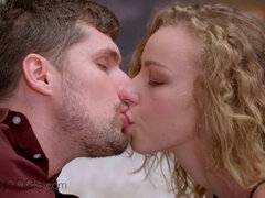 Blondine, Blasen, Gesichtssitzen, Französisch, Hd, Orgasmus, Muschi, Schreiend