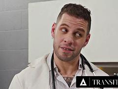 Doctor Wolf Hudson Teases Seductive Nurse Kalli Grace During Her Steamy Yearly Physical Exam