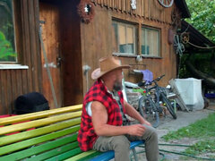 18 años, Verga grande, Mamada, Novio, Al aire libre, Afeitado, Adolescente