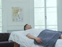 Anaal, Bruinharig, Sperma shot, Sperma in gezicht, Ondergoed, Kut duiken