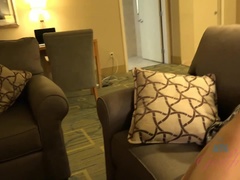 Enthousiasteling, Blond, Bruinharig, Jurk, Vriendin, Ondergoed, Kut duiken, Tieten likken