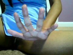 Amateur, Cul, Noire, Noir ébène, Masturbation, Solo, Jouets, Webcam