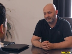 Asombroso, Mamada, Loco, Linda, Flexible, Cuero, Lamidas, Oficina