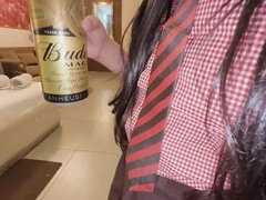 Amateur, Mamada, Novia, Sexo duro, Mamá, Orgasmo, Sexo fuerte, Uniforme