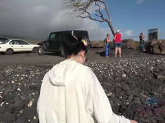 Strand, Fingern, Freundin, Nackt, Im freien, Öffentlich, Weibliche ejakulation, Nass